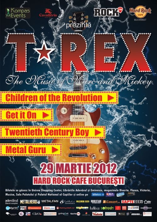 QuantiQ – inca o trupa in deschiderea concertul T.Rex din Hard Rock Cafe