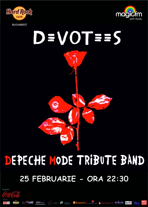 Tribut Depeche Mode cu Devotees in Hard Rock Cafe