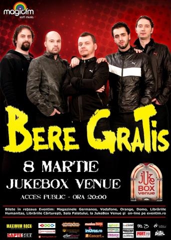 Concert Bere Gratis in Jukebox Venue