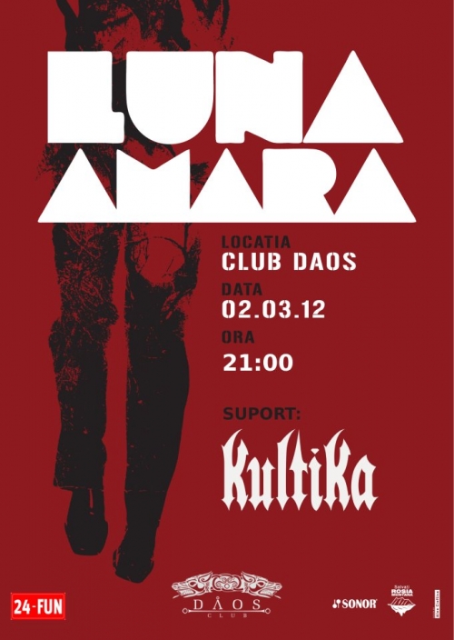 Concert Luna Amara si Kultika in club Daos din Timisoara