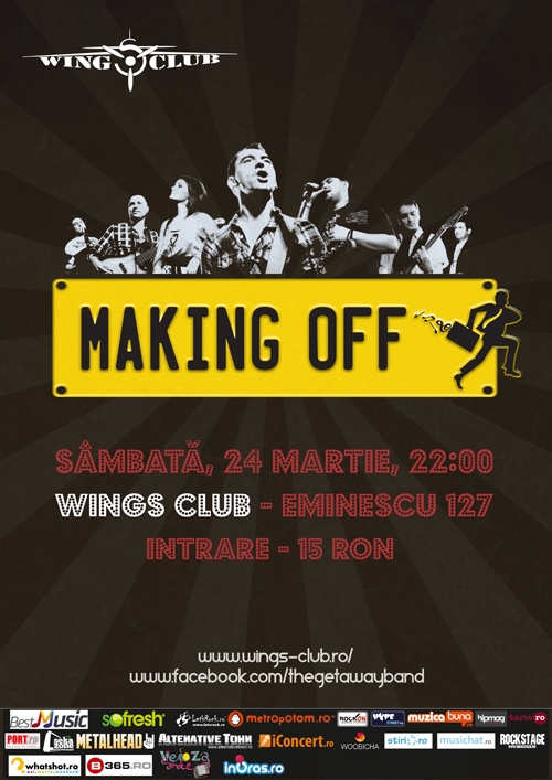 Concert Making Off – Live Cover Band in Wings Club