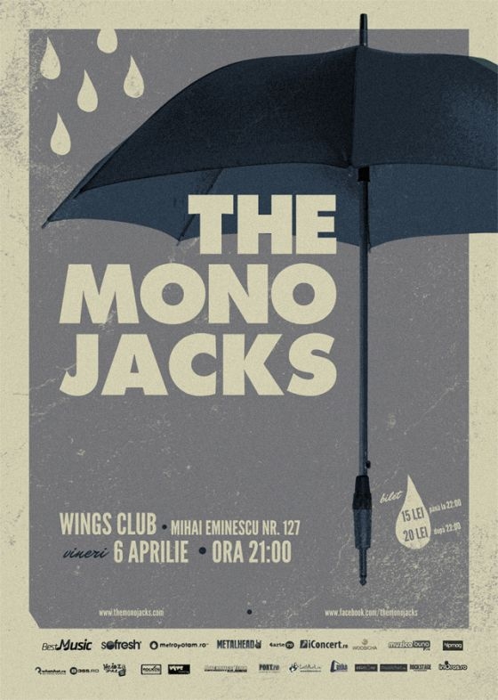 The Mono Jacks si TunesInnaOurHeads in Wings Club din Bucuresti