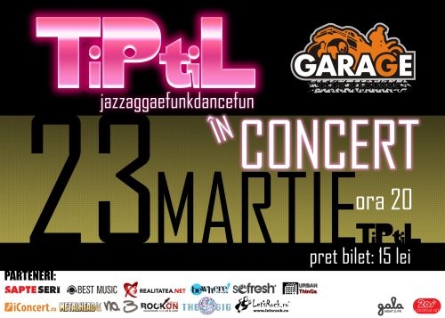 Concert TiPtiL in Garage Club&Lounge