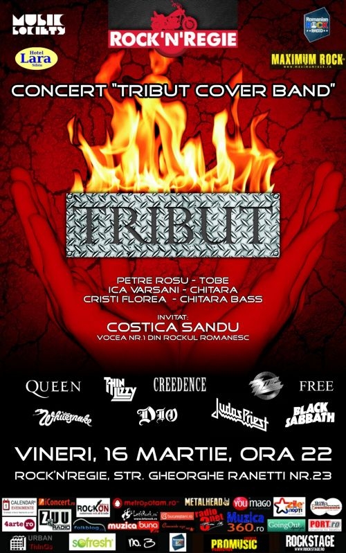 Concert Tribut Cover Band in Rock'n Regie