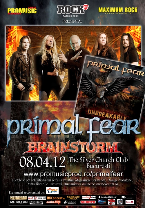 Primal Fear - ultimele bilete la pret promotional