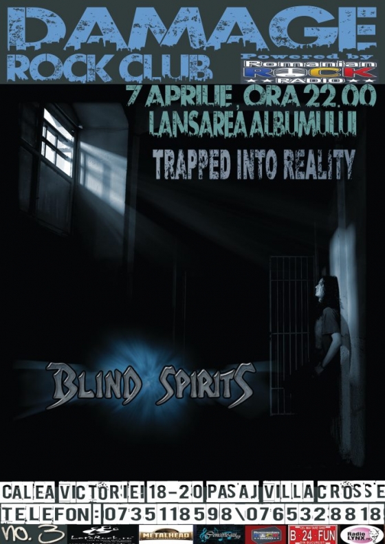 Blind Spirits lanseaza albumul Trapped Into Reality