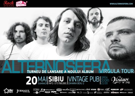 Concert Alternosfera in Vintage Pub din Sibiu