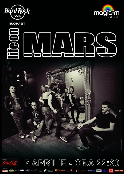 Concert Life on Mars la Hard Rock Cafe