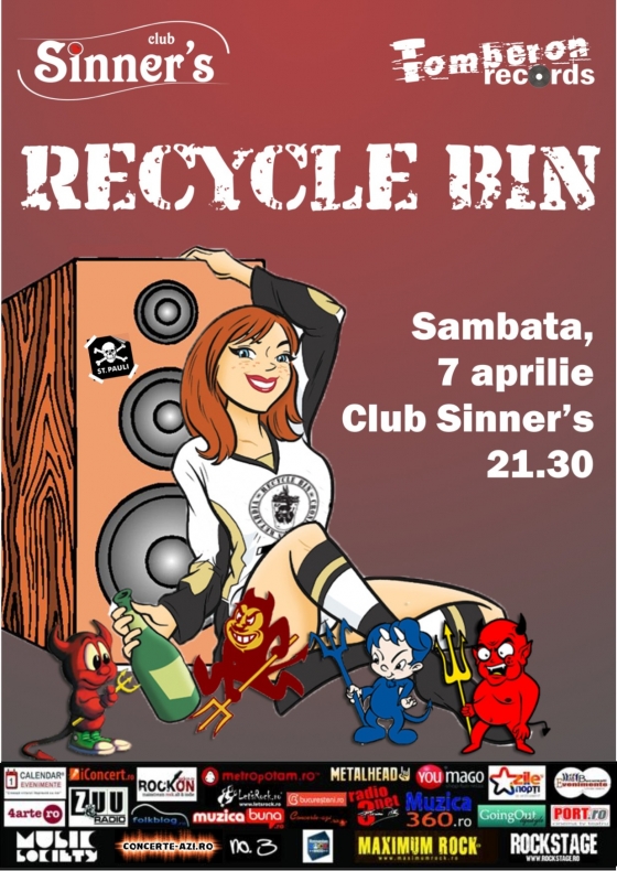 Concert Recycle Bin in Sinners