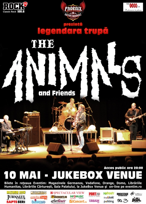 Concert The Animals in Jukebox Venue