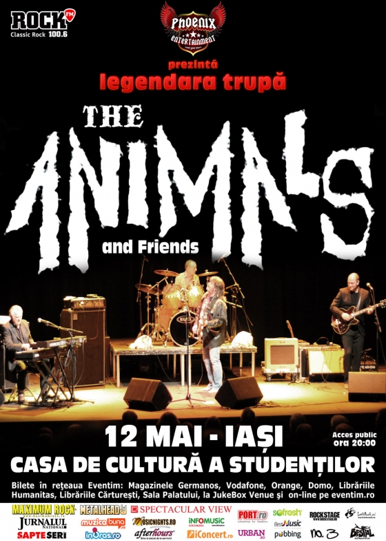 Concert The Animals la Iasi