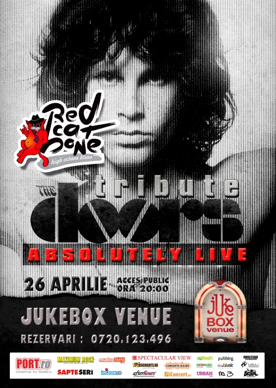 Concert Tribut The Doors - Red Cat Bone in Jukebox Venue