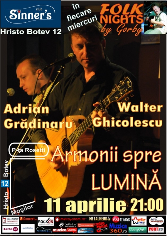 Concert Walter Ghicolescu in Sinners