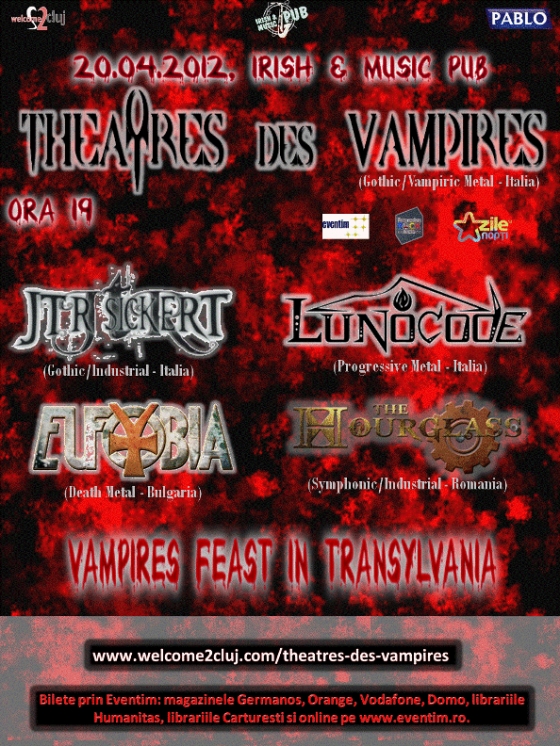 Program si reguli de acces - Theatres des Vampires la Cluj-Napoca