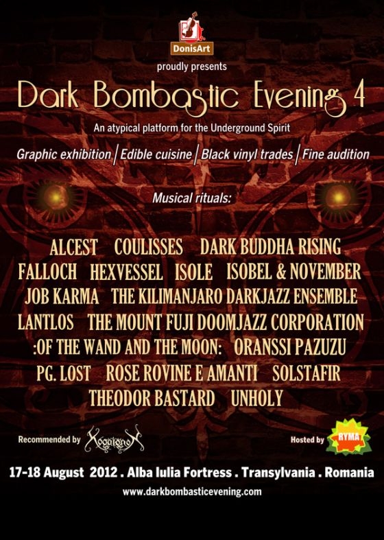 Detalii preturi bilete si abonamente la Dark Bombastic Evening 4