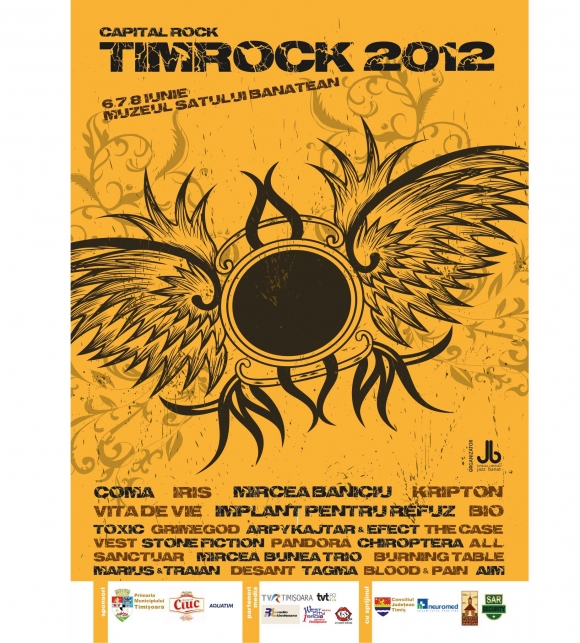 Festivalul TimRock 2012 intre 6-8 iunie la Timisoara