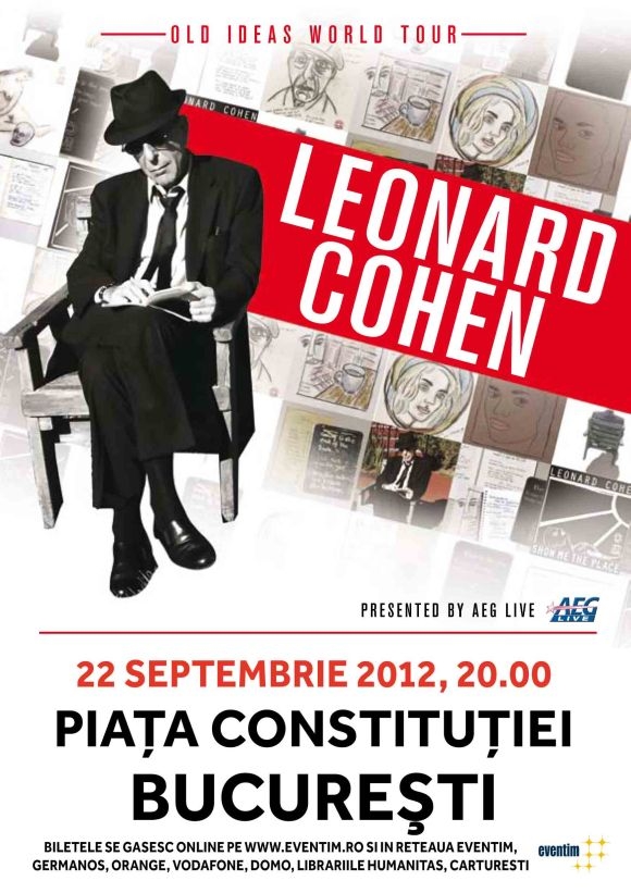Concert Leonard Cohen - Old Ideas 2012 in Piata Constitutiei