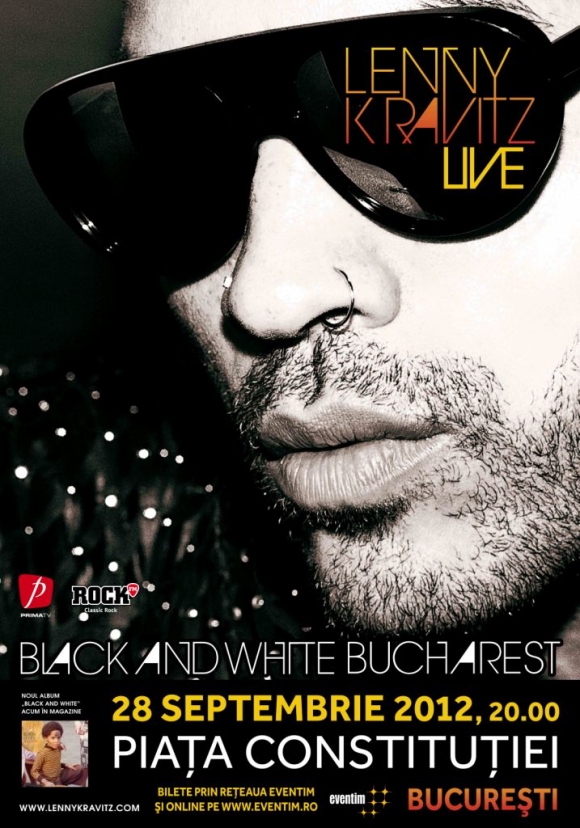 Concertul Lenny Kravitz la Bucuresti a fost amanat pentru 2013