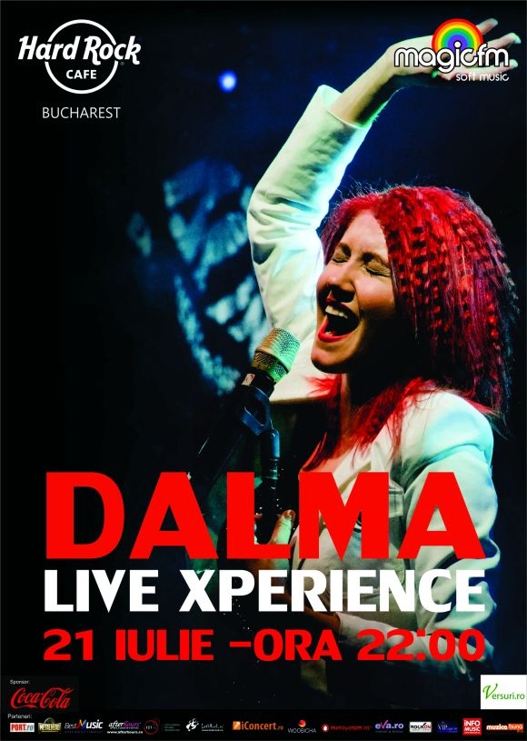 Concert Dalma Livexperience in Hard Rock Cafe din Bucuresti
