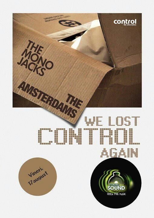 Concert The Mono Jacks si The Amsterdams in club Control