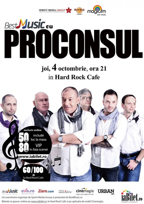 Concert Proconsul in Hard Rock Cafe