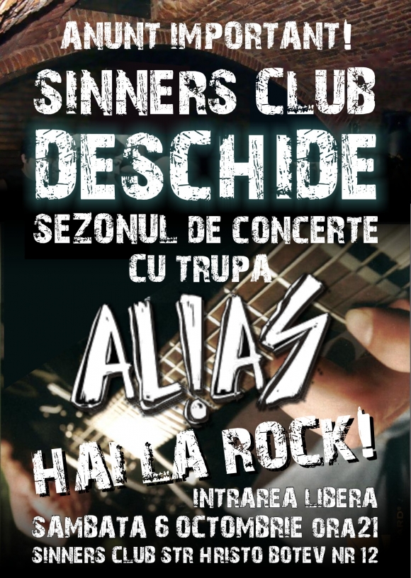 Concert Al!as in Sinner's Club