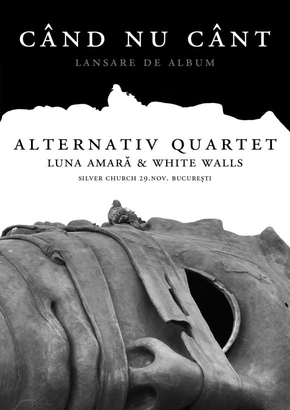 Concert Alternativ Quartet, Luna Amara si White Walls in club The Silver Church.
