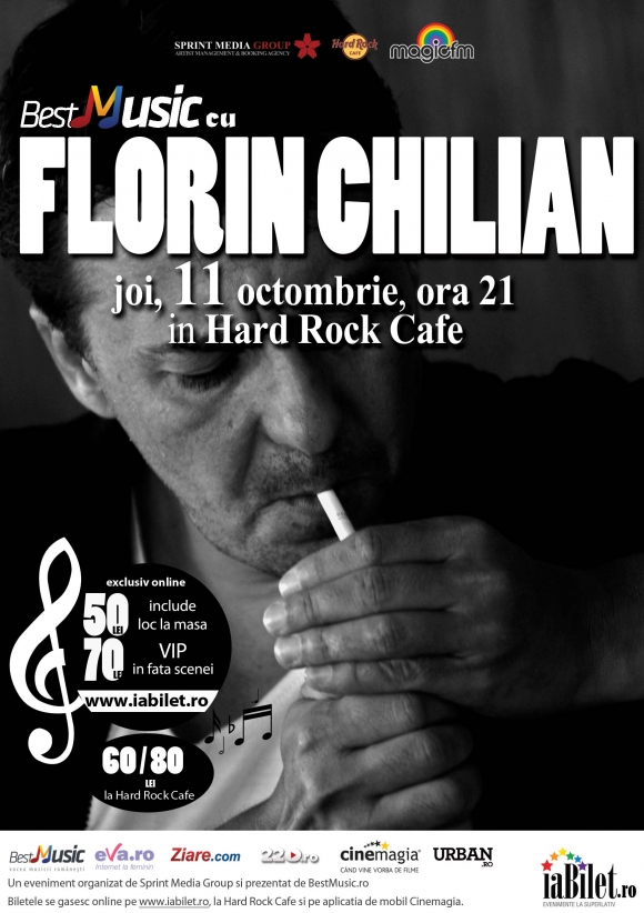 Concert Florin Chilian in Hard Rock Cafe