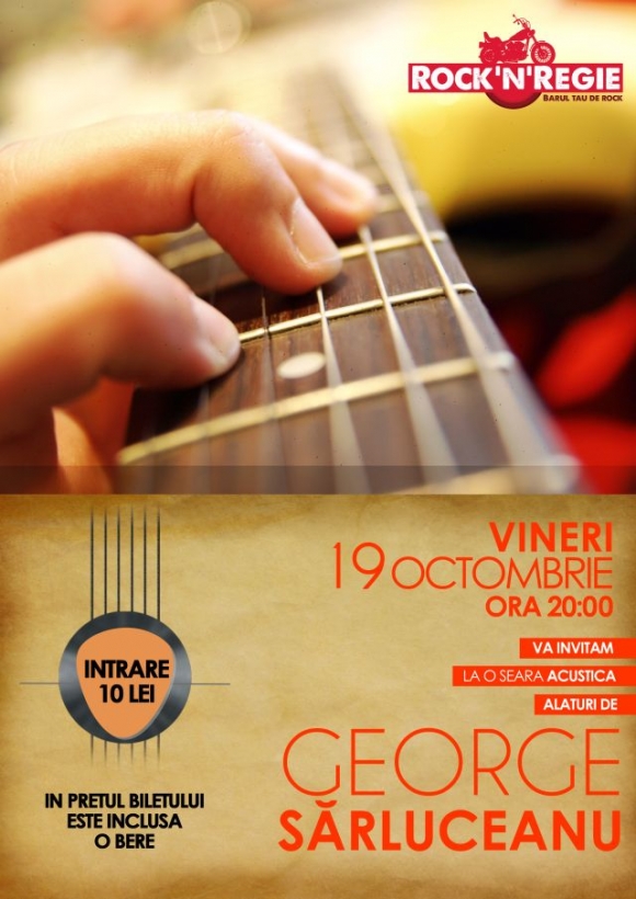 Concert George Sarluceanu in Rock'n Regie