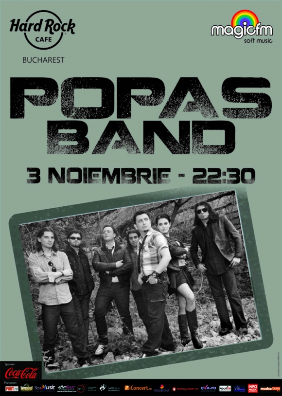 Concert Popas Band in Hard Rock Cafe