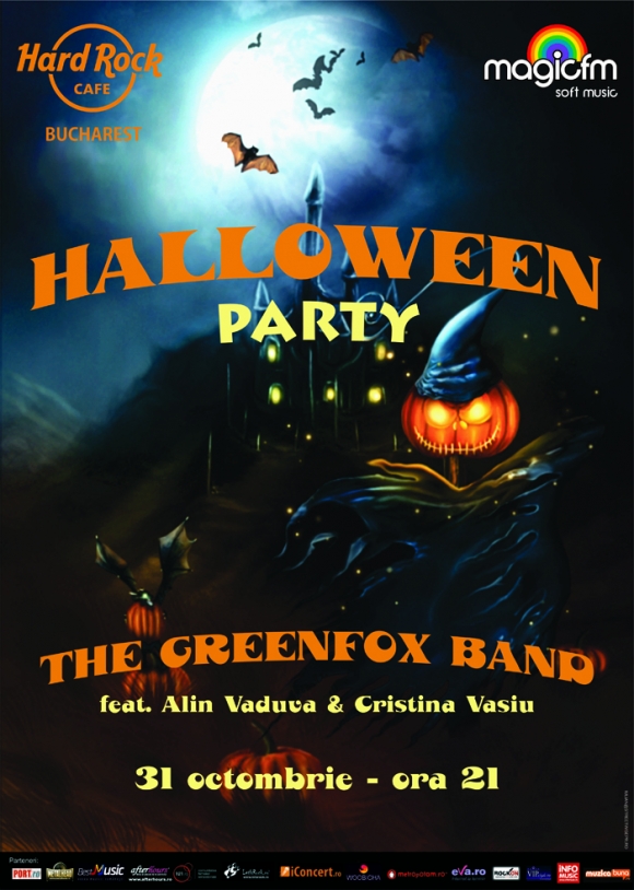 Halloween Party cu The Green Fox si Alin Vaduva & Cristina Vasiu