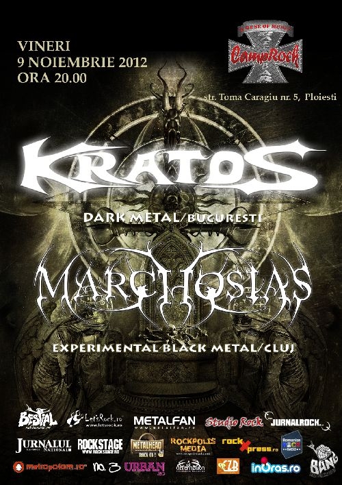 Kratos si Marchosias - pentru prima oara in concert la Ploiesti!
