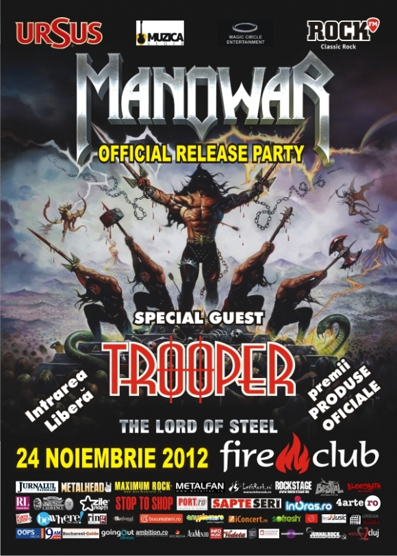 Au mai ramas 2 zile pana la MANOWAR release party