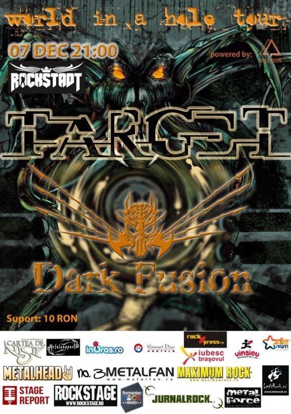 Concert Target si Dark Fusion in club Rockstadt din Brasov