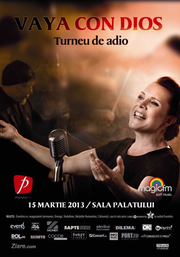 Concert Vaya Con Dios la Sala Palatului din Bucuresti