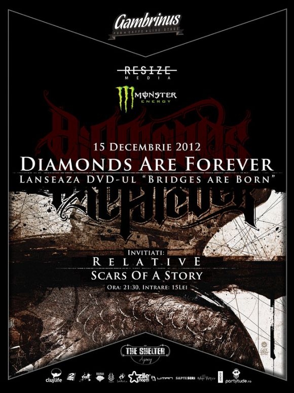 Diamonds Are Forever aniverseaza 1 an de existenta si lanseaza DVD-ul in Gambrinus Pub