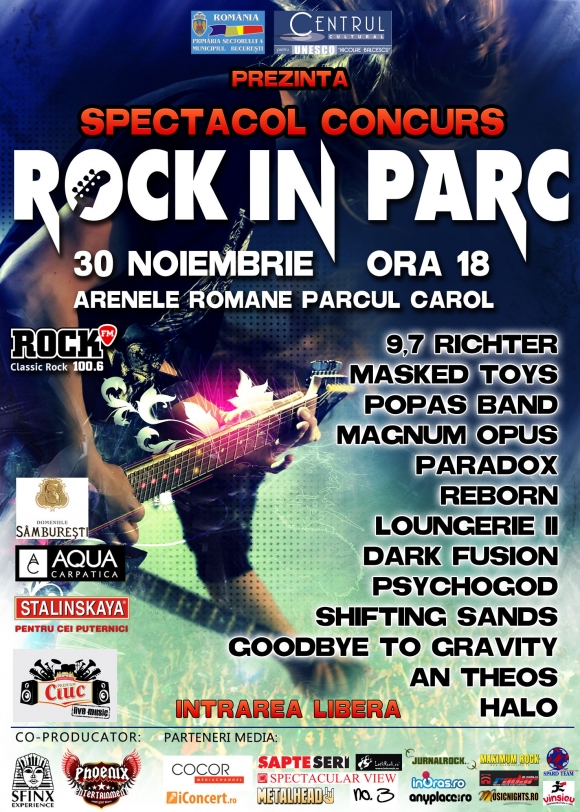 Mai sunt 3 zile pana la concursul Rock in Parc