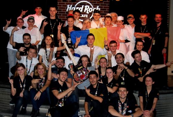 Hard Rock Cafe Bucuresti a castigat premiul TOP OF THE ROCK