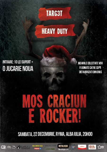 MOS CRACIUN E ROCKER 2012 - Targ3t si Heavy Duty in RYMA