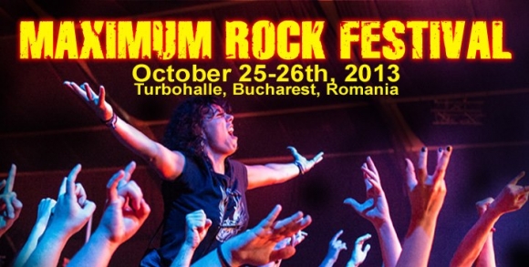 MAXIMUM ROCK FESTIVAL 2013 in Turbohalle din Bucuresti