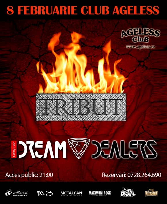 Concert Trupa Tribut si Dream Dealers in Ageless Club&Pub