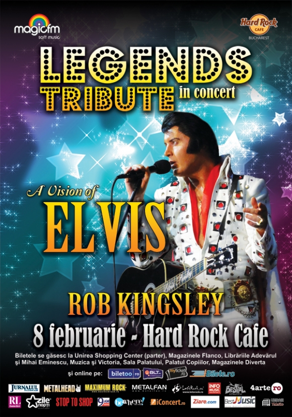 Concert Rob Kingsley - Tribut Elvis Presley in Hard Rock Cafe