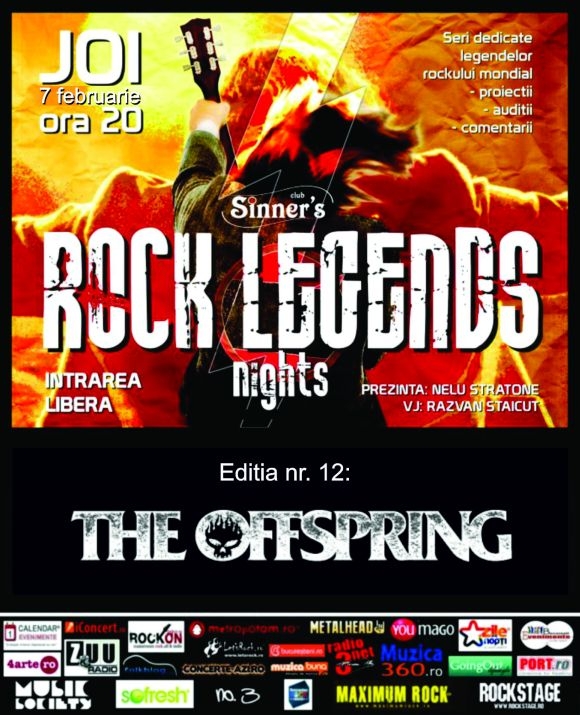 The Offspring la Rock Legends Nights in Sinners Club