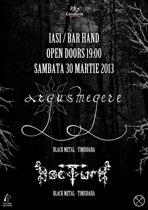 Concert Argus Megere si Nocturn in Bar Hand din Iasi