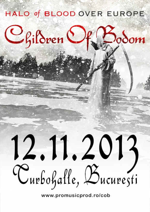 Concert Children Of Bodom in Romania la Turbohalle