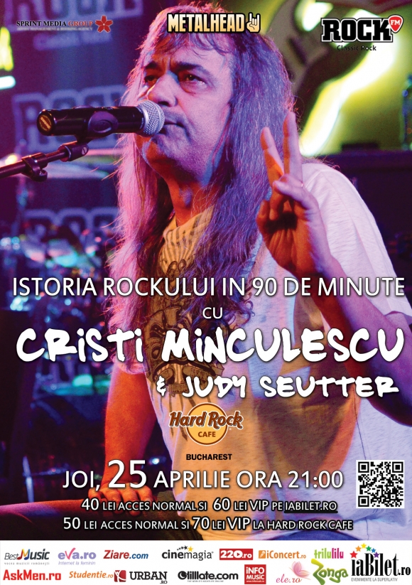 Concert Cristi Minculescu si Judy Seutter in Hard Rock Cafe