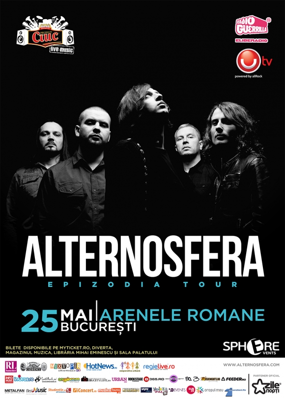 Concert eveniment Alternosfera la Arenele Romane