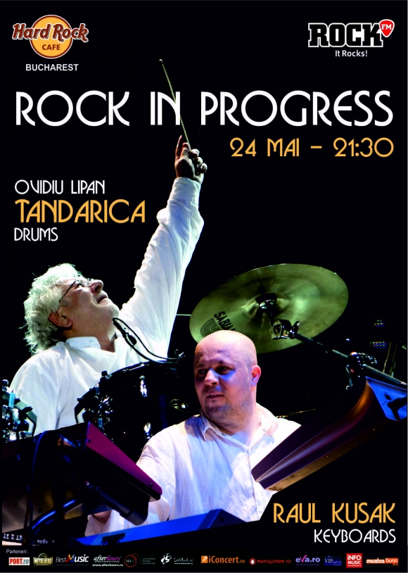 Rock in Progress cu Ovidiu Lipan Tandarica la Hard Rock Cafe