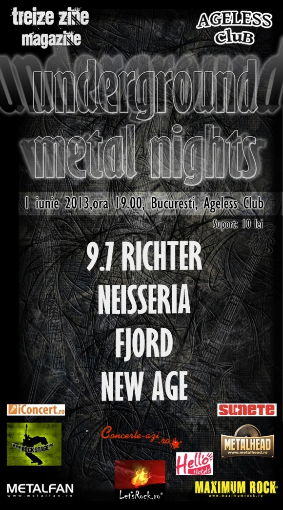 Underground Metal Nights in Ageless Club