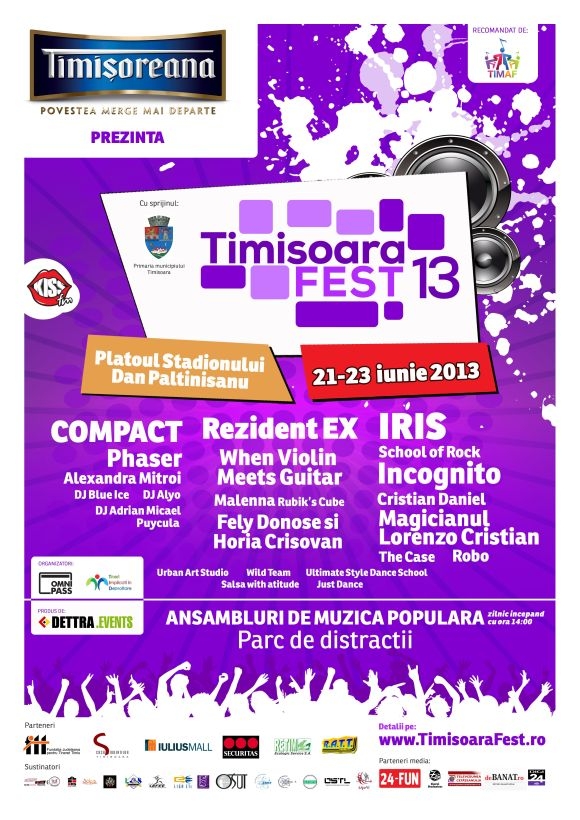 1. Concert Rezident Ex la Timisoara Fest